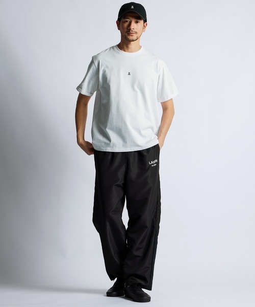 LANVIN en Bleu(ランバンオンブルー)の「ロゴ ベースボール キャップ(キャップ・メンズ・チャコールグレー/ブラック・FREE)」の4枚目の写真