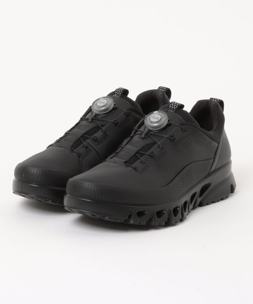ECCO 高フィット MULTI-VENT メンズ 本革 GORE-TEX防水（スニーカー