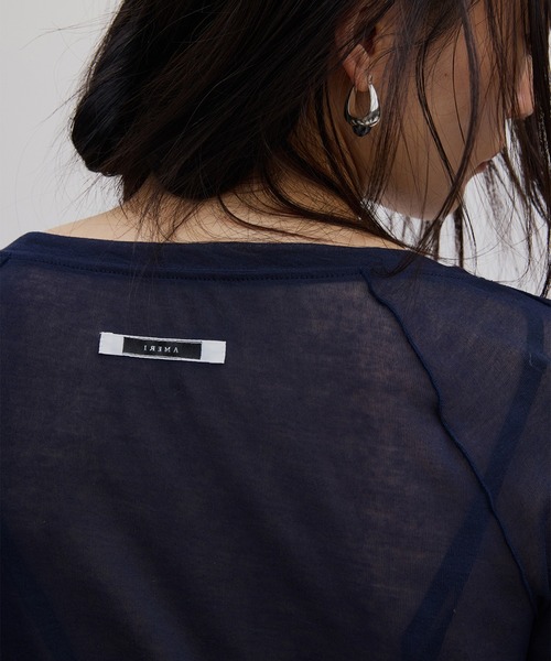 Ameri（アメリ）の「2WAY SOFT TOUCH CUT TOP（Tシャツ/カットソー