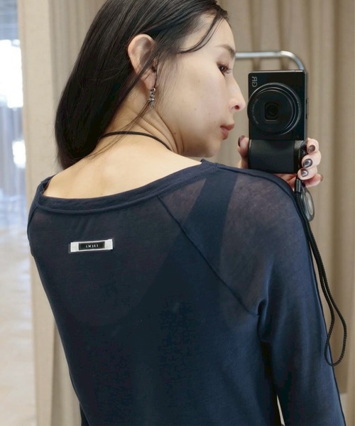 Ameri（アメリ）の「2WAY SOFT TOUCH CUT TOP（Tシャツ/カットソー