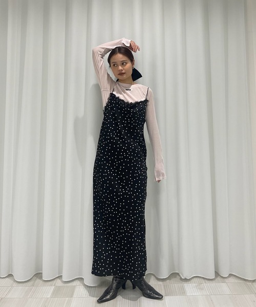 Ameri（アメリ）の「2WAY SOFT TOUCH CUT TOP（Tシャツ/カットソー