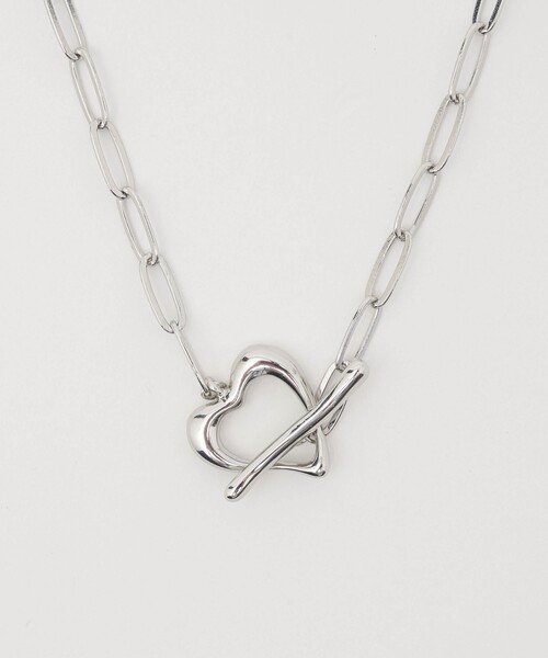 CITEN（シテン）の「＜CITEN＞マンテルモチーフネックレス（ネックレス・レディース・シルバー/ホワイト・FREE）」の7枚目の写真