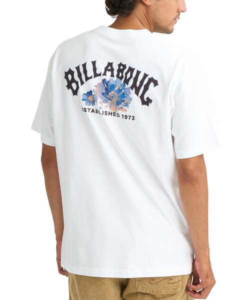 BILLABONG(ビラボン)の「BILLABONG/ビラボン 半袖 Tシャツ ロゴ バックプリント BG011208(Tシャツ/カットソー・メンズ・ホワイト/ライトブルー/ブラック・M/XL/L)」の1枚目の写真