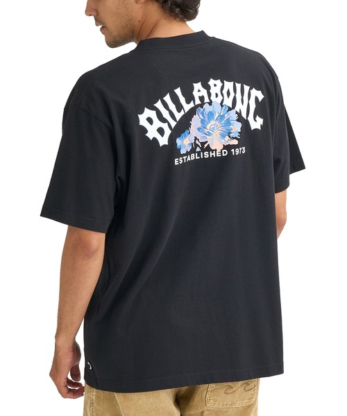 BILLABONG(ビラボン)の「BILLABONG/ビラボン 半袖 Tシャツ ロゴ バックプリント BG011208(Tシャツ/カットソー・メンズ・ホワイト/ライトブルー/ブラック・M/XL/L)」の2枚目の写真