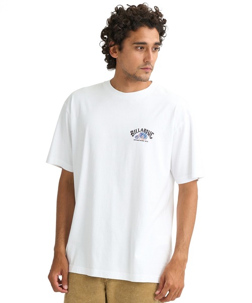 BILLABONG(ビラボン)の「BILLABONG/ビラボン 半袖 Tシャツ ロゴ バックプリント BG011208(Tシャツ/カットソー・メンズ・ホワイト/ライトブルー/ブラック・M/XL/L)」の4枚目の写真