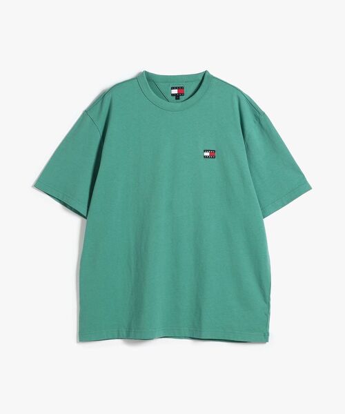 tommy jeans(トミー ジーンズ)の「リラックスバッジショートスリーブTシャツ(Tシャツ/カットソー・メンズ・ホワイト/グリーン/ブラック・X-LARGE/MEDIUM/X-SMALL/LARGE/SMALL)」の12枚目の写真