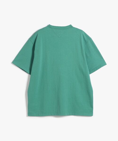 tommy jeans(トミー ジーンズ)の「リラックスバッジショートスリーブTシャツ(Tシャツ/カットソー・メンズ・ホワイト/グリーン/ブラック・X-LARGE/MEDIUM/X-SMALL/LARGE/SMALL)」の13枚目の写真