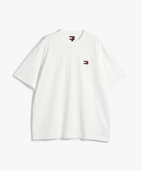 tommy jeans(トミー ジーンズ)の「リラックスバッジショートスリーブTシャツ(Tシャツ/カットソー・メンズ・ホワイト/グリーン/ブラック・X-LARGE/MEDIUM/X-SMALL/LARGE/SMALL)」の17枚目の写真