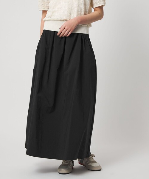 CITEN（シテン）の「＜CITEN＞ボリュームデザインスカート（スカート・レディース・ブラック/ライトグレー・M/S）」の2枚目の写真