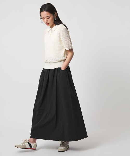 CITEN（シテン）の「＜CITEN＞ボリュームデザインスカート（スカート・レディース・ブラック/ライトグレー・M/S）」の9枚目の写真