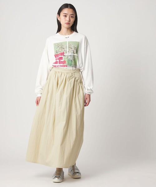 CITEN（シテン）の「＜CITEN＞ボリュームデザインスカート（スカート・レディース・ブラック/ライトグレー・M/S）」の15枚目の写真