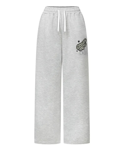MUCENT（ムセント）の「◇MUCENT◇ブランド直輸入正規品/SYLPH DOT ANGEL SWEAT PANTSシルフドット エンジェル スウェットパンツ（スウェットパンツ・レディース・ブラック/グレー・FREE）」の4枚目の写真