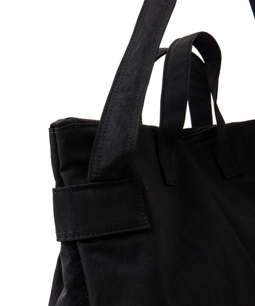 NESK（ネスク）の「【NESK】《A4サイズ可》ナイロン ヘルメット2ＷAYショルダーバッグ（NS-011）（トートバッグ・メンズ・ブラック/グレー・FREE）」の6枚目の写真