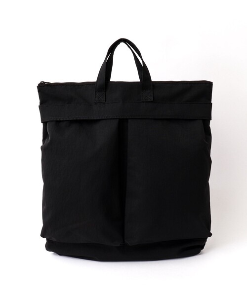 NESK（ネスク）の「【NESK】《A4サイズ可》ナイロン ヘルメット2ＷAYショルダーバッグ（NS-011）（トートバッグ・メンズ・ブラック/グレー・FREE）」の12枚目の写真