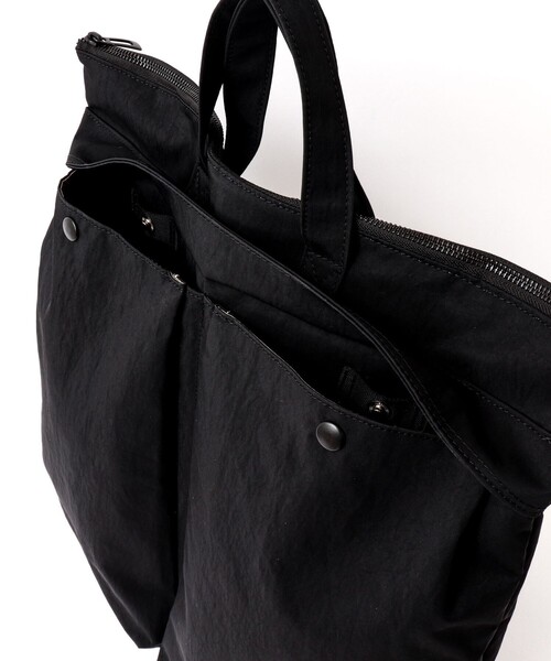 NESK（ネスク）の「【NESK】《A4サイズ可》ナイロン ヘルメット2ＷAYショルダーバッグ（NS-011）（トートバッグ・メンズ・ブラック/グレー・FREE）」の14枚目の写真