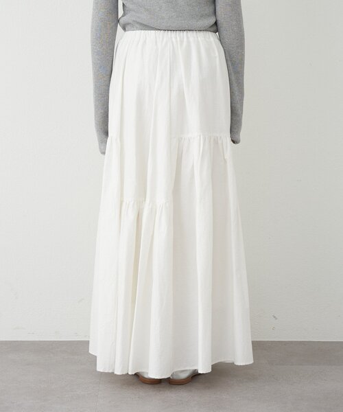 SHENERY（シーナリー）の「タフタボリュームスカート（スカート・レディース・ブラック/ホワイト・38/36）」の14枚目の写真