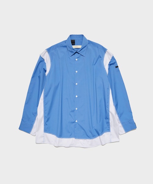 N.HOOLYWOOD（N.ハリウッド）の「【N.HOOLYWOOD/エヌハリウッド】別注切替シャツ（シャツ/ブラウス・メンズ・ブルー/ダークグレー・38/36）」の7枚目の写真