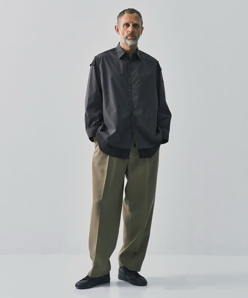 N.HOOLYWOOD（N.ハリウッド）の「【N.HOOLYWOOD/エヌハリウッド】別注切替シャツ（シャツ/ブラウス・メンズ・ブルー/ダークグレー・38/36）」の8枚目の写真