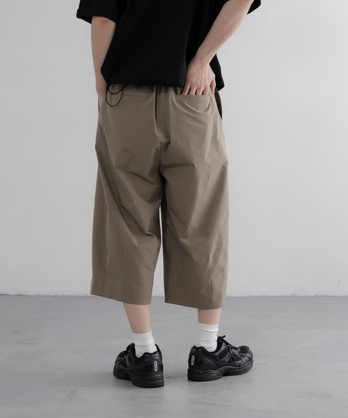 LOWRYS FARM（ローリーズファーム）の「【LFM(U)】DRYMIXスリークォーターパンツ　658961（その他パンツ・メンズ・ベージュ/ブラック・LARGE/MEDIUM）」の15枚目の写真