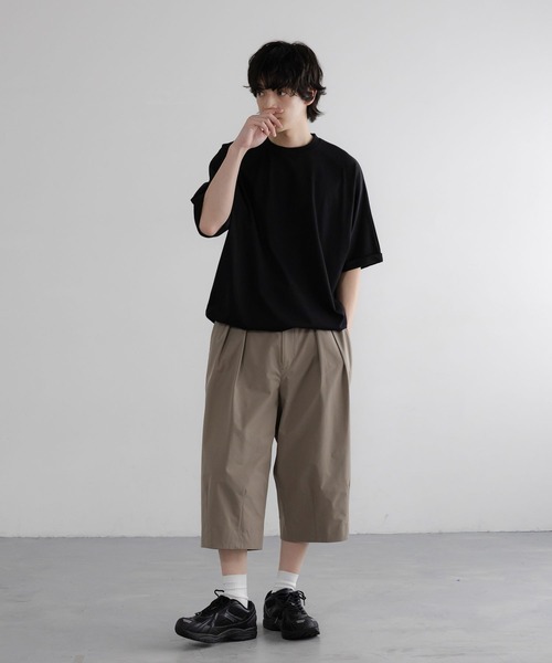 LOWRYS FARM（ローリーズファーム）の「【LFM(U)】DRYMIXスリークォーターパンツ　658961（その他パンツ・メンズ・ベージュ/ブラック・LARGE/MEDIUM）」の11枚目の写真