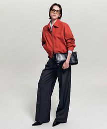 LOOKAST（ルックキャスト）の「ベキ ボンバージャケット_レッド / BAEKI BOMBER JACKET_RED（MA-1）」