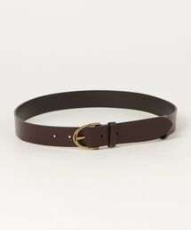 ホースシューバックル レザー ベルト