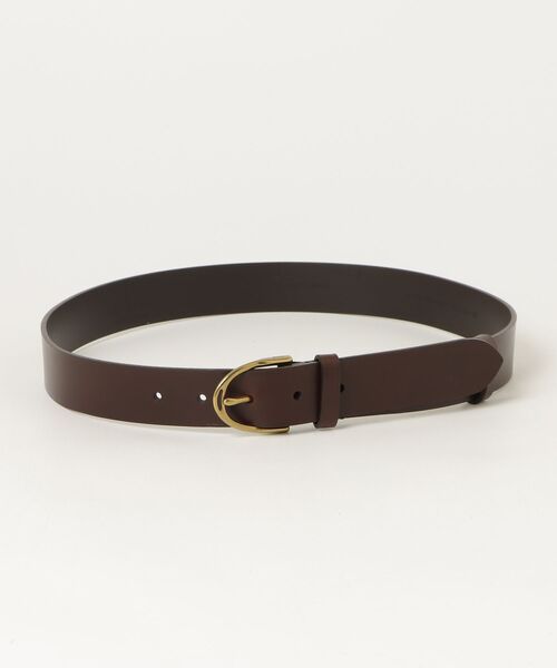 ホースシューバックル レザー ベルト（ベルト）｜POLO RALPH LAUREN