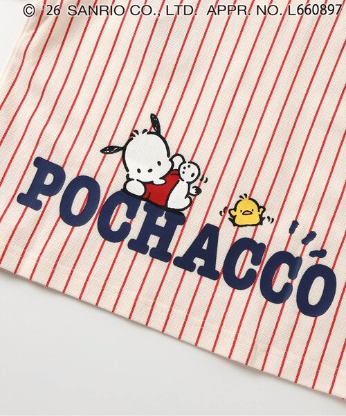 sanrio(サンリオ)の「【NET別注】【リンク】サンリオキャラクターズ スポーツT(Tシャツ/カットソー・キッズ・クリーム/ブラック/レッド・100/110/120)」の18枚目の写真