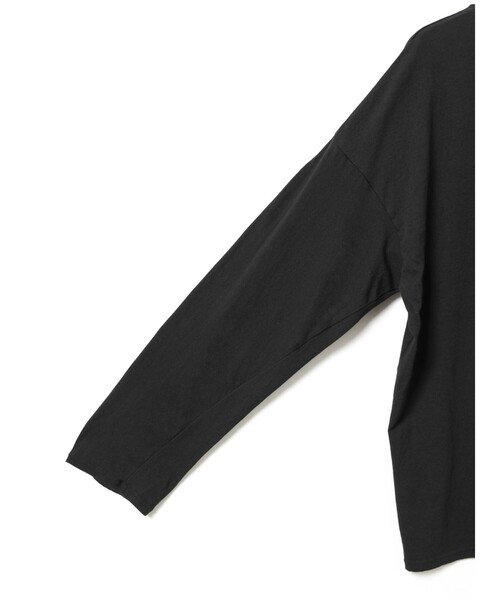 MidiUmi（ミディウミ）の「MidiUmi シアーワイドプルオーバー（Tシャツ/カットソー・レディース・オフホワイト/ブラック・FREE）」の13枚目の写真