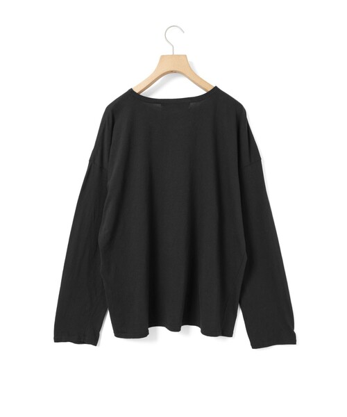 MidiUmi（ミディウミ）の「MidiUmi シアーワイドプルオーバー（Tシャツ/カットソー・レディース・オフホワイト/ブラック・FREE）」の15枚目の写真