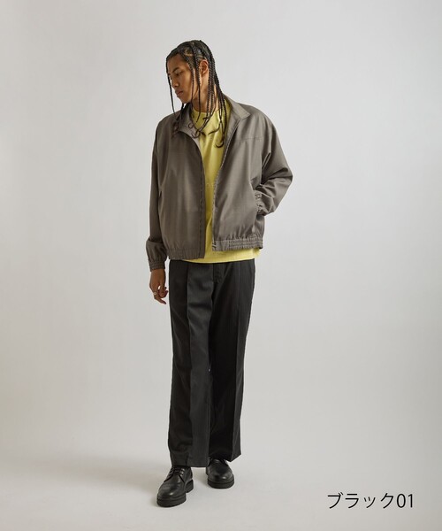 Dickies(ディッキーズ)の「Dickies(R) x Saturdays 875 Slacks(その他パンツ・メンズ・グレー/ネイビー/ブラック・34/32/30/28)」の8枚目の写真