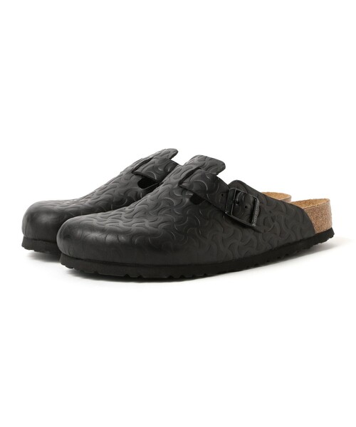 BIRKENSTOCK(ビルケンシュトック)の「【別注】BIRKENSTOCK / BOSTON “BONE PATTERN” Smooth BLACK(サンダル・メンズ・ブラック・41/42/43/44/45/39/46/40)」の3枚目の写真