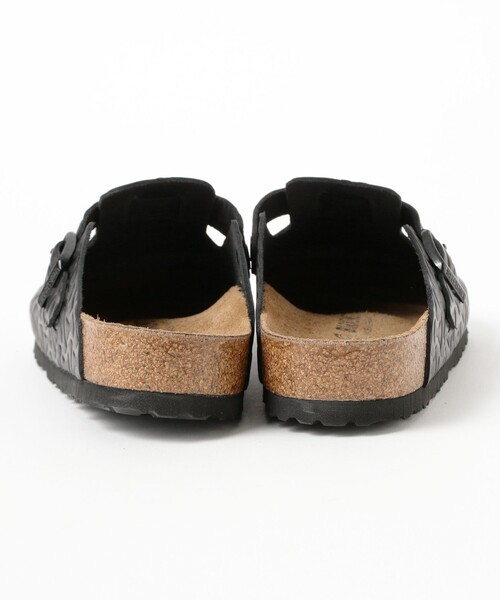 BIRKENSTOCK(ビルケンシュトック)の「【別注】BIRKENSTOCK / BOSTON “BONE PATTERN” Smooth BLACK(サンダル・メンズ・ブラック・41/42/43/44/45/39/46/40)」の7枚目の写真