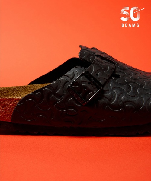 BIRKENSTOCK(ビルケンシュトック)の「【別注】BIRKENSTOCK / BOSTON “BONE PATTERN” Smooth BLACK(サンダル・メンズ・ブラック・41/42/43/44/45/39/46/40)」の11枚目の写真