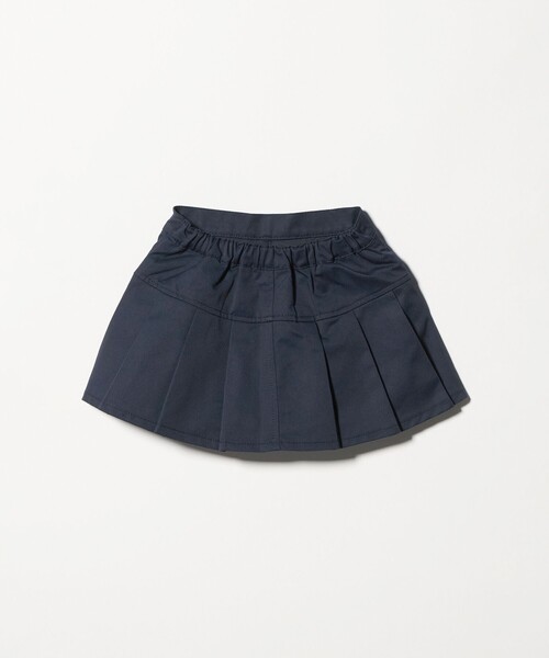 green label relaxing（グリーンレーベルリラクシング）の「ツイルプリーツ キュロット スカート / キッズ  100cm-160cm（スカート・キッズ・ライム/ベージュ/ネイビー・110cm/140cm/150cm/130cm/120cm/160cm/100cm）」の21枚目の写真