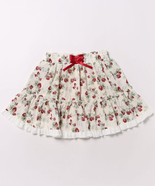 axes femme(アクシーズファム)の「いちご柄スカート(その他パンツ・キッズ・レッド/キナリ・LARGE/X-LARGE/MEDIUM)」の18枚目の写真