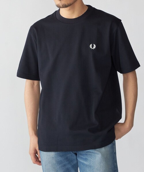 SHIPS別注】FRED PERRY: ワンポイントロゴ ピケ Tシャツ 26SS（Tシャツ