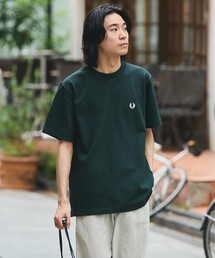 FRED PERRY | 【SHIPS別注】FRED PERRY: ワンポイントロゴ ピケ Tシャツ 26SS(Tシャツ/カットソー)