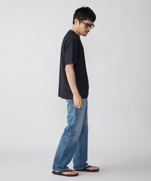 SHIPS別注 FRED PERRY・ワンポイントロゴ ピケ Tシャツ グレー SHIPS別注】FRED PERRY: ワンポイントロゴ ピケ Tシャツ 26SS（Tシャツ