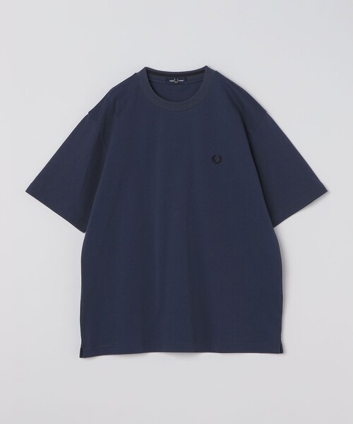 FRED PERRY(フレッドペリー)の「【SHIPS別注】FRED PERRY: ワンポイントロゴ ピケ Tシャツ 26SS(Tシャツ/カットソー・メンズ・ダークグレー/コバルトブルー/ネイビー/ホワイト/ダークオリーブ/オートミール・X-LARGE/LARGE/MEDIUM/SMALL)」の13枚目の写真