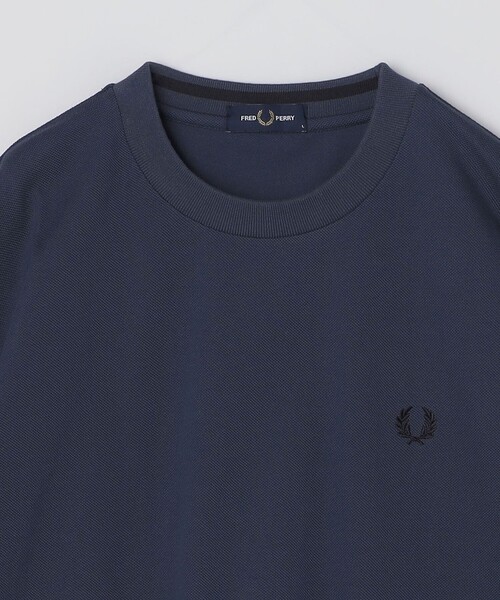 FRED PERRY(フレッドペリー)の「【SHIPS別注】FRED PERRY: ワンポイントロゴ ピケ Tシャツ 26SS(Tシャツ/カットソー・メンズ・ダークグレー/コバルトブルー/ネイビー/ホワイト/ダークオリーブ/オートミール・X-LARGE/LARGE/MEDIUM/SMALL)」の15枚目の写真