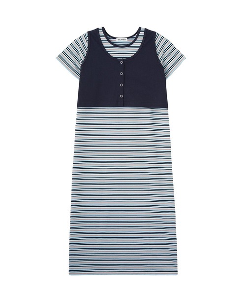 MILKFED.(ミルクフェド)の「TANK TOP AND STRIPED DRESS SET(ワンピース・レディース・ネイビー/ブラック/ライトブルー・ONE SIZE)」の19枚目の写真
