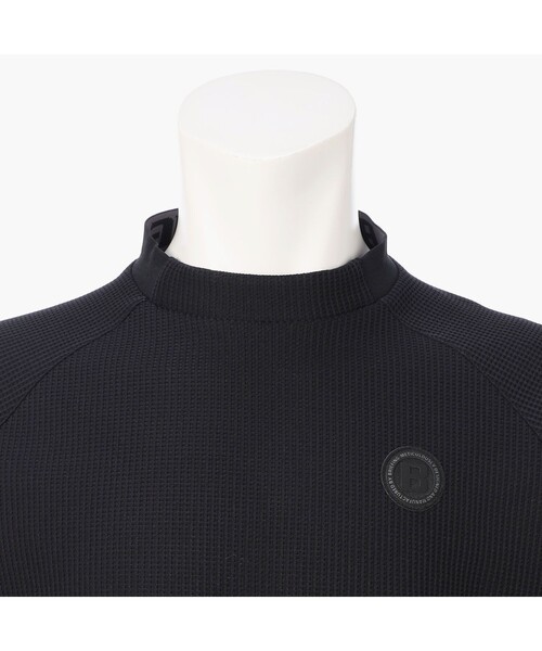 BRIEFING GOLF／ブリーフィングゴルフ】CE MEN´S WAFFLE NECK LOGO LS