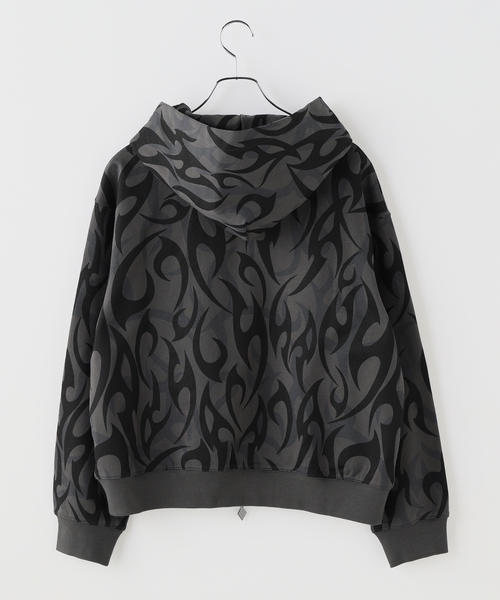 SUPPLIER（サプライヤー）の「SUPPLIER / サプライヤー Tribal Camo Zip Hoodie（パーカー・メンズ・ブラック・LARGE/MEDIUM）」の3枚目の写真