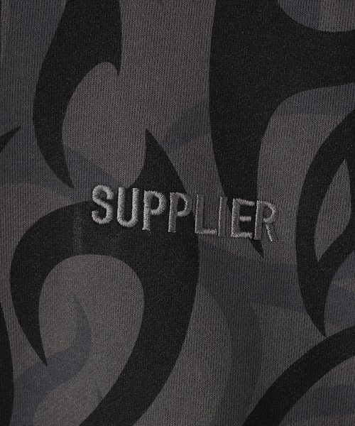 SUPPLIER（サプライヤー）の「SUPPLIER / サプライヤー Tribal Camo Zip Hoodie（パーカー・メンズ・ブラック・LARGE/MEDIUM）」の5枚目の写真