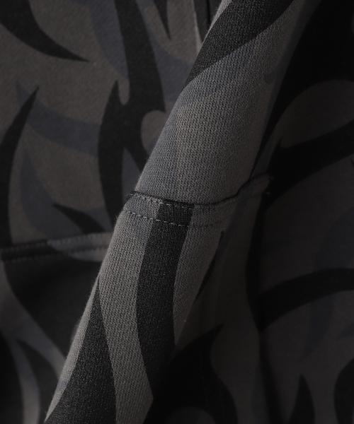 SUPPLIER（サプライヤー）の「SUPPLIER / サプライヤー Tribal Camo Zip Hoodie（パーカー・メンズ・ブラック・LARGE/MEDIUM）」の7枚目の写真
