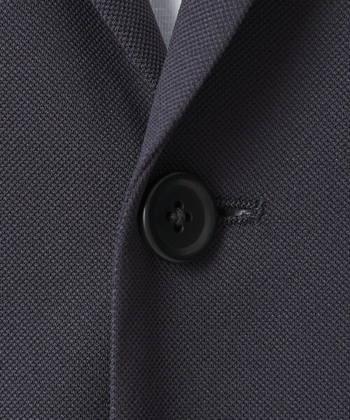 BEAUTY&YOUTH UNITED ARROWS(ビューティーアンドユースユナイテッドアローズ)の「【WEB限定 WARDROBE SMART】エアリーピケ コンフォート セットアップ/ジャケット&イージー(セットアップ・メンズ・ダークグレー/ネイビー/ブラック・XL/L/M/S)」の7枚目の写真