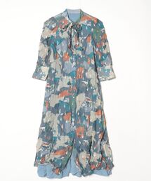 LERASE（レラーズ）の「7分袖ワンピース（ワンピース）」