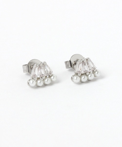 LAKOLE（ラコレ）の「4コネクトベビーパールピアス / 656198（ピアス（両耳用）・レディース・ピンク系その他/その他1・FREE）」の2枚目の写真