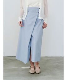 ハイウエストラップタイトスカート